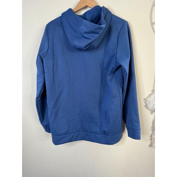 Nike Work Out Therma Full-zip Training Hoodie Navy with Pockets Men's Size S - Picture 7 of 14